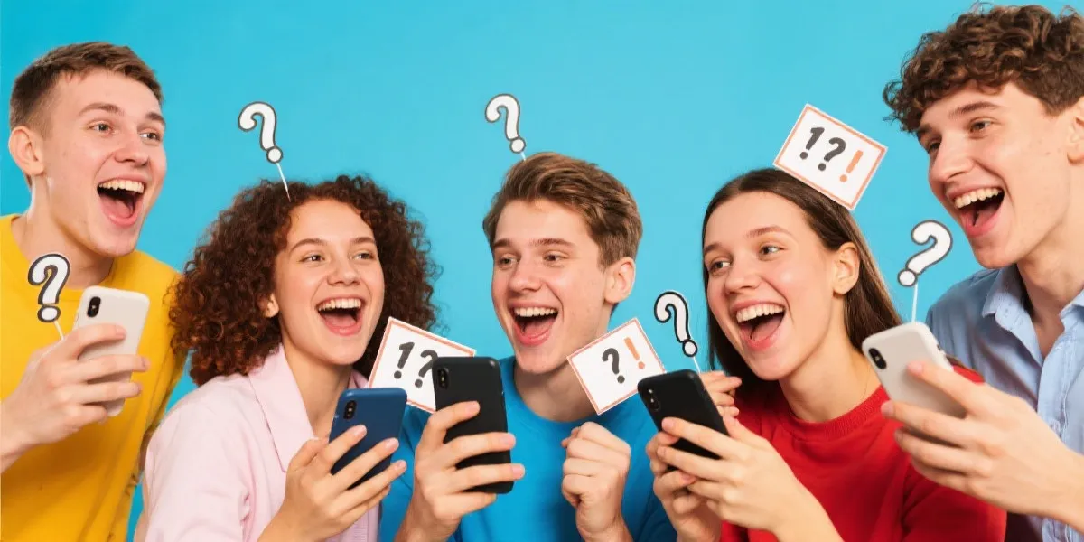 现场互动答题场景