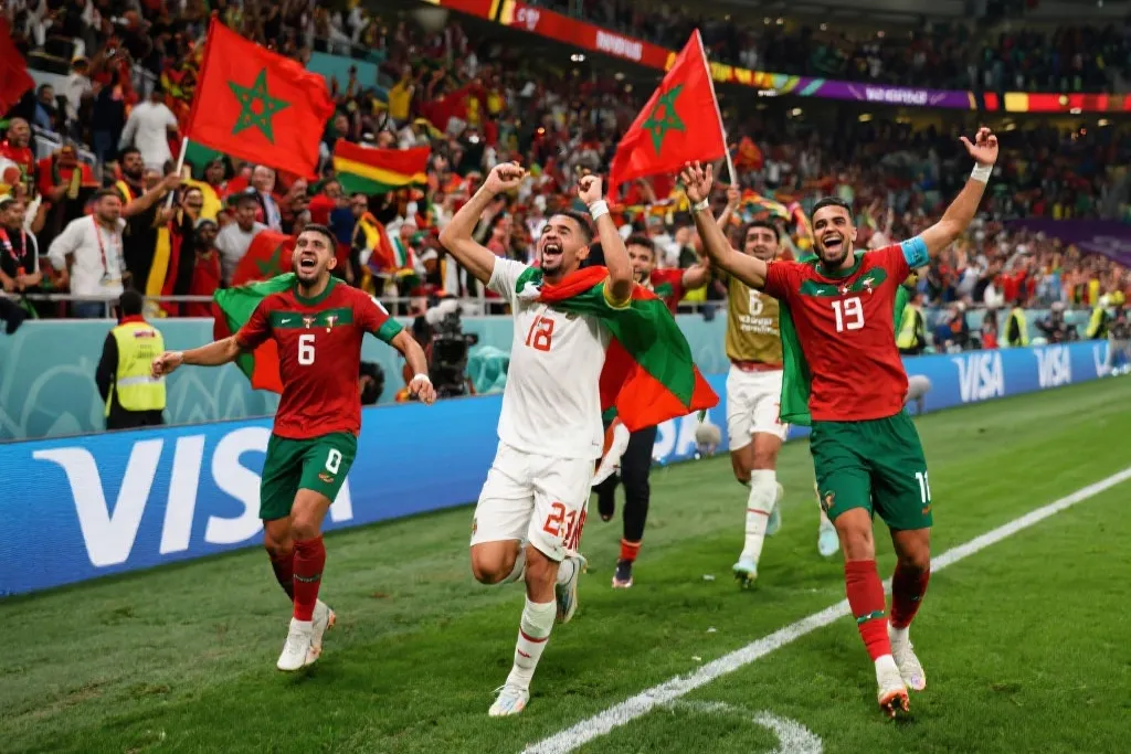 红色风暴席卷卡塔尔：摩洛哥淘汰比利时，铸就非洲足球新传奇